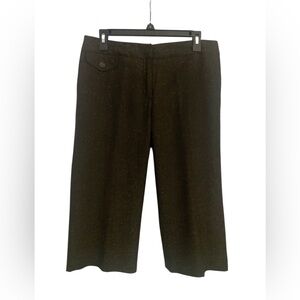 Liz Claiborne Brown Audra Dressy Shorts 10 EUC